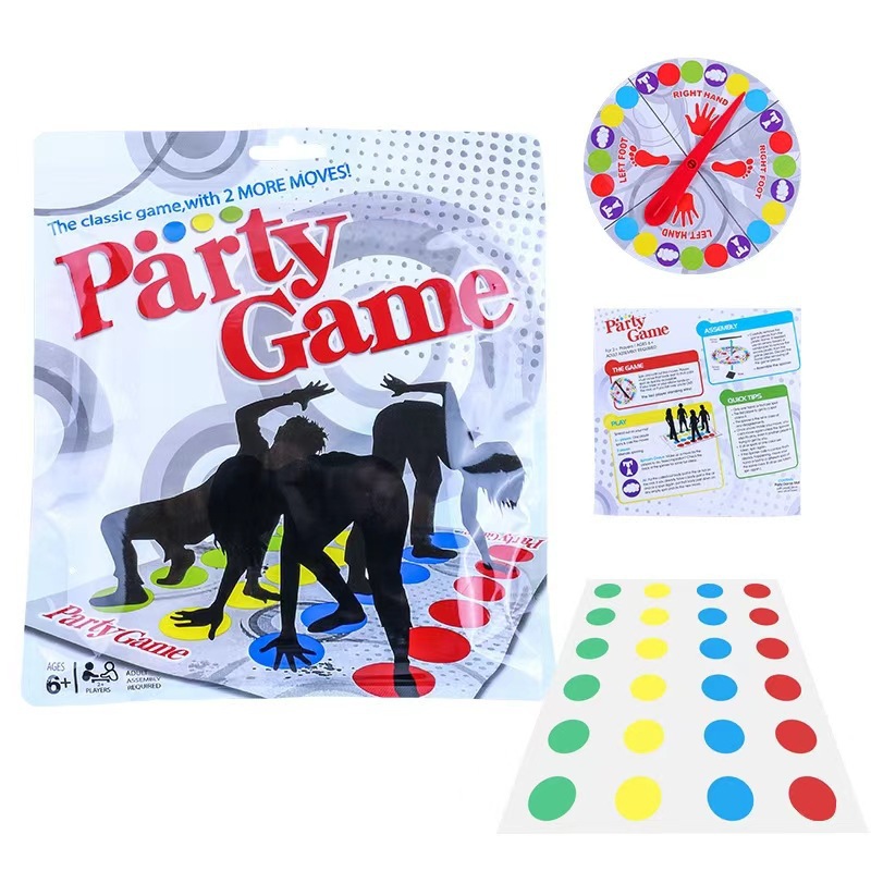 Play Kids Outdoor - Twister Party Game - Family Indoor