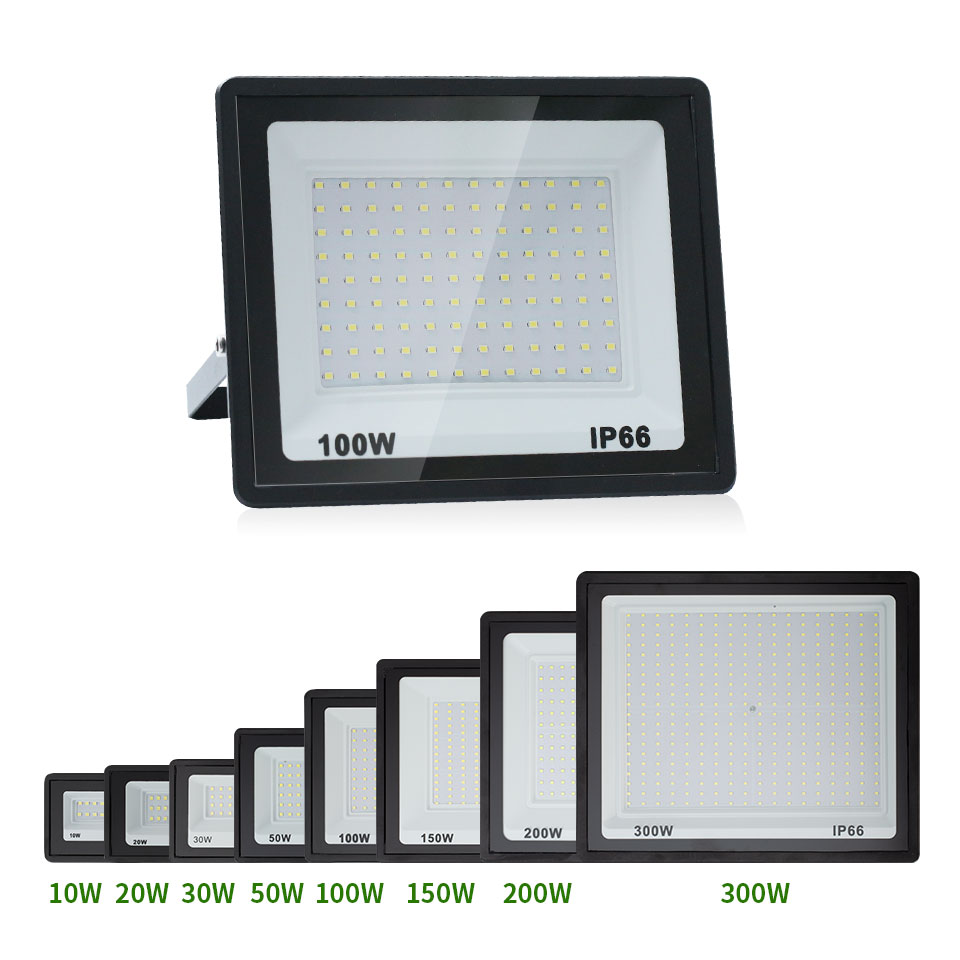 Balance Beam Outdoor - LED Floodlight AC220V 110V 10-300W IP66