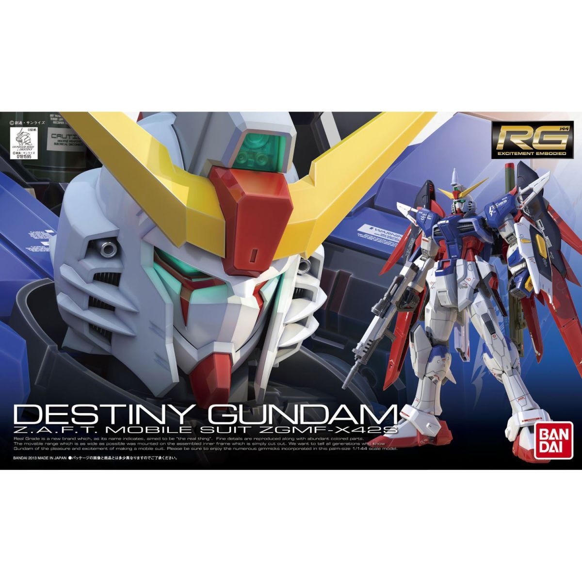 Bandai Model Gundam Rg - Bandai Original Rg 11 1/144 Gundam