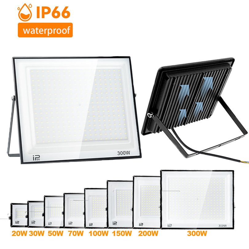 Balance Beam Outdoor - Led Flood Light IP66 Waterproof 100W