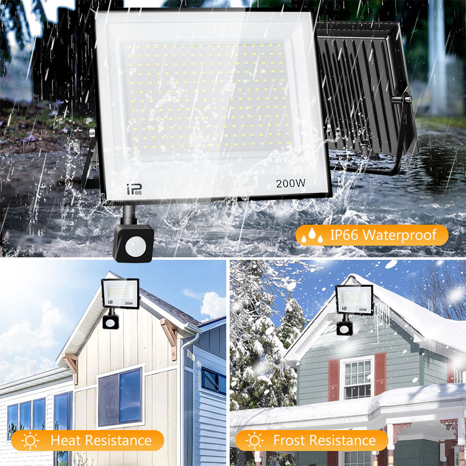 LED PIR Motion Sensor Floodlig - огляд і ціна Balance Beam Outdoor