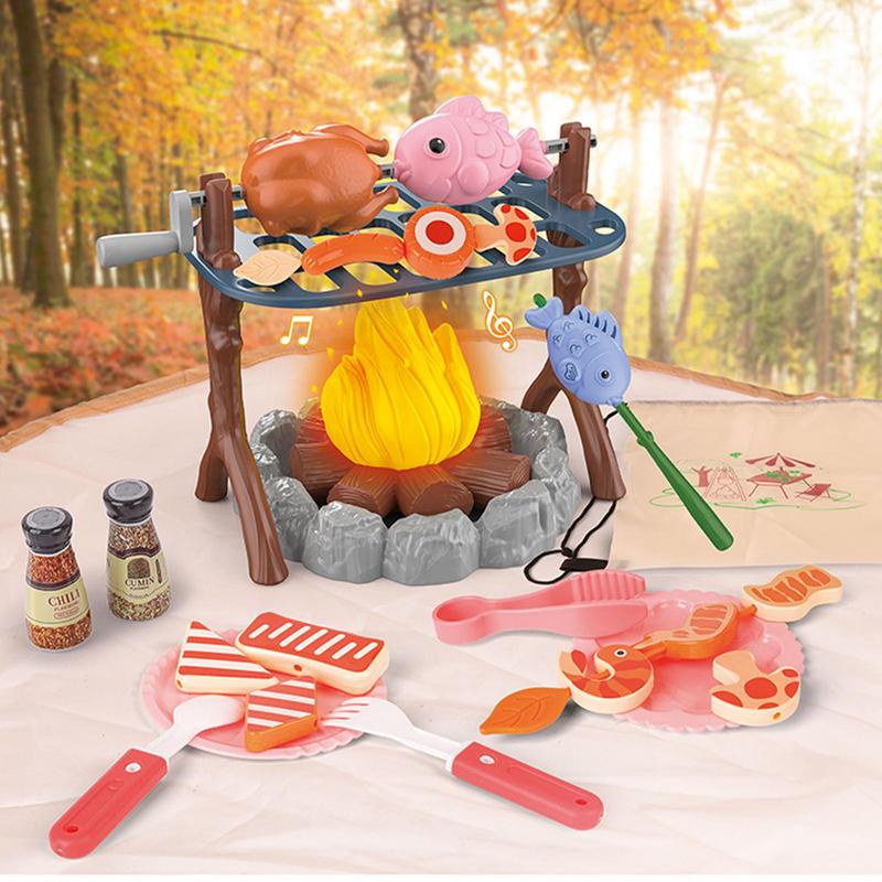 Kids Pretend Camping Set Mini  - огляд і ціна Kids Outdoor Grill Set