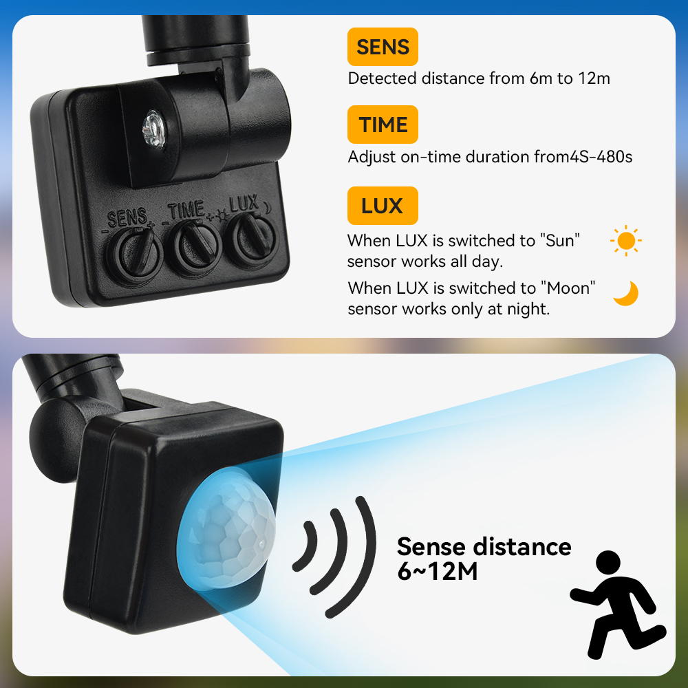 200W LED PIR Motion sensor flo - огляд і ціна Balance Beam Outdoor