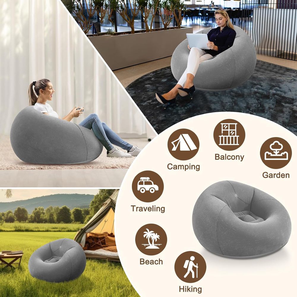 Inflatable Bean Bag Chairs, Gr - огляд і ціна Kids Outdoor Bean Bag Chair