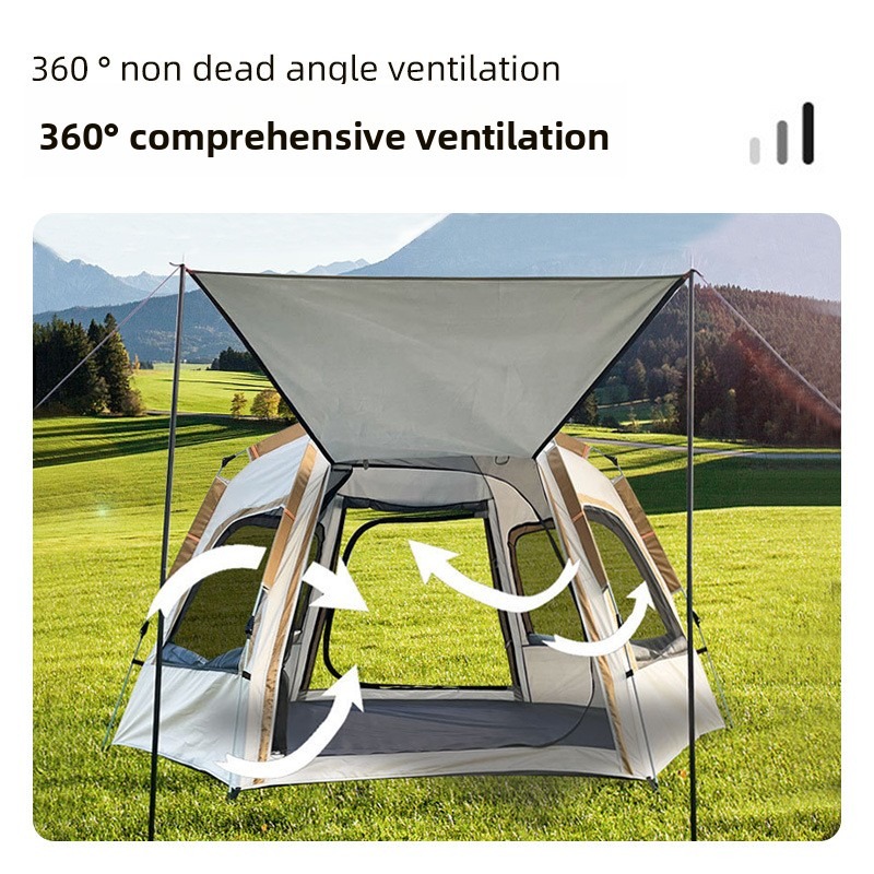 Portable Hexagon Pop Up Tent O - огляд і ціна Outdoor Children'S Park