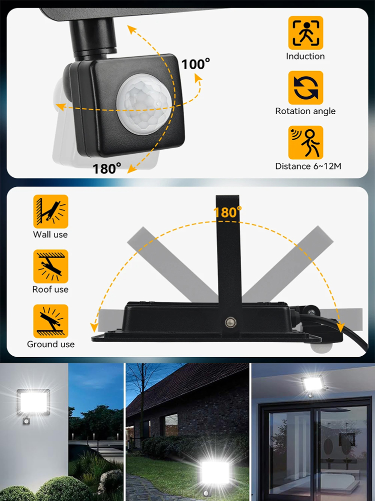 LED Floodlight PIR Motion Sens - огляд і ціна Balance Beam Outdoor
