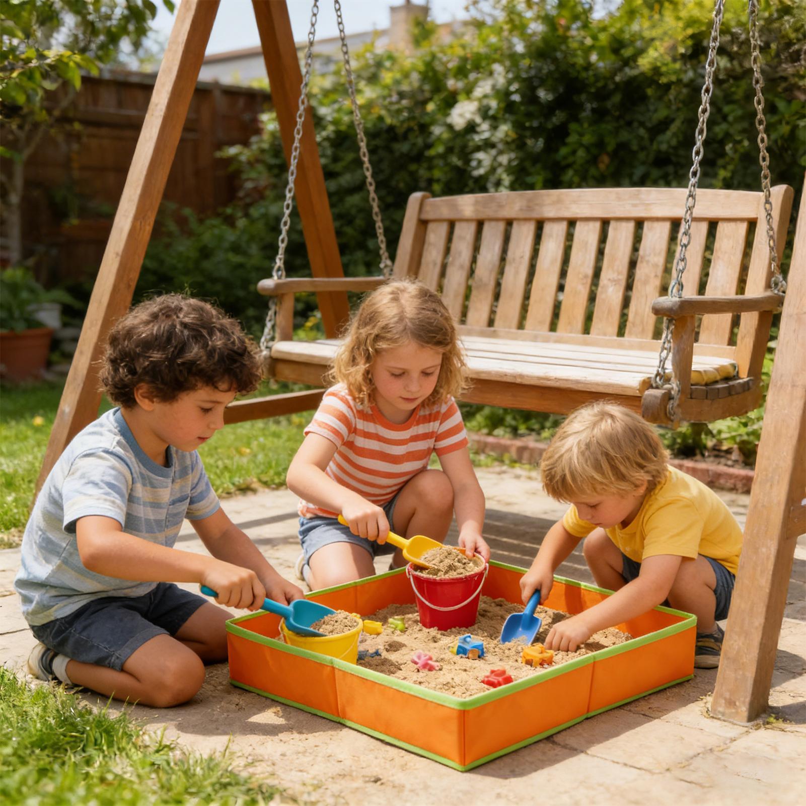 Sand Table for Kids Outdoor Se - огляд і ціна Kids Outdoor Sensory Table