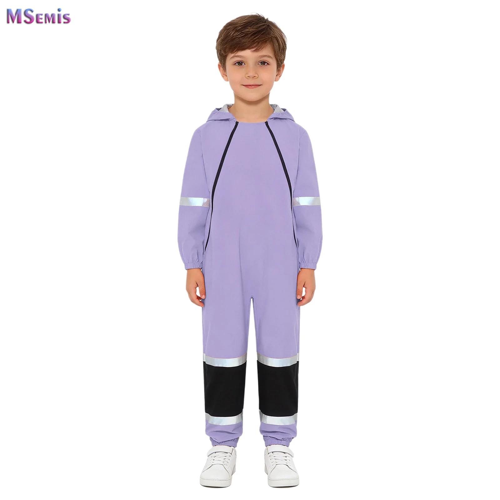 Boys Girls Rain Suit Waterproo - огляд і ціна Kids Outdoor Overalls