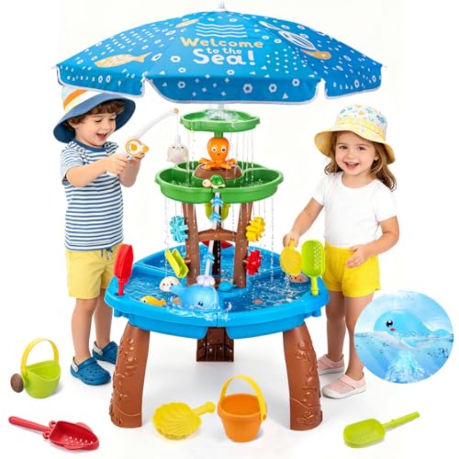 Outdoor water table for kids a - огляд і ціна Kids Outdoor Sensory Table