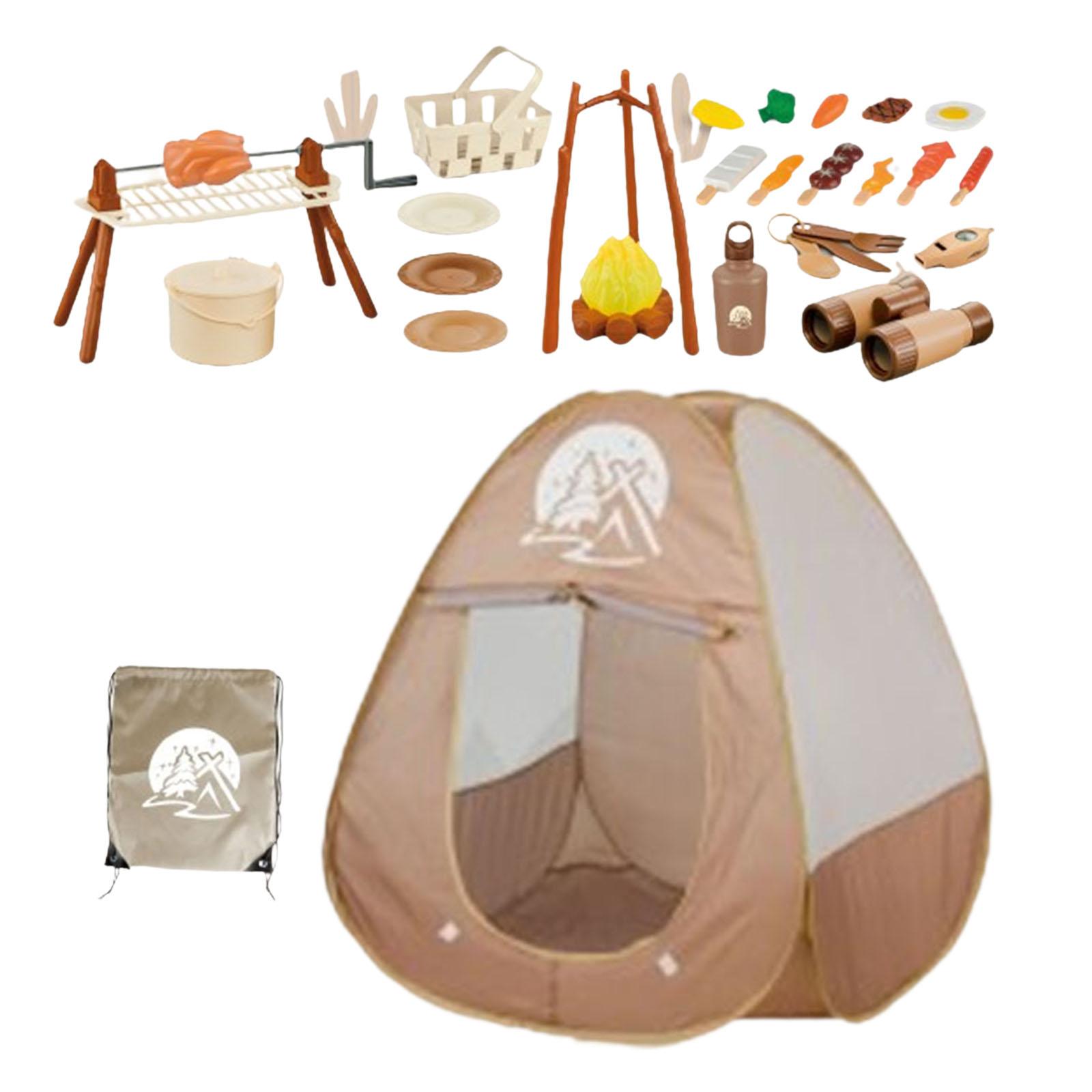 34Pcs Kids Camping Set Picnic  - огляд і ціна Kids Outdoor Grill Set