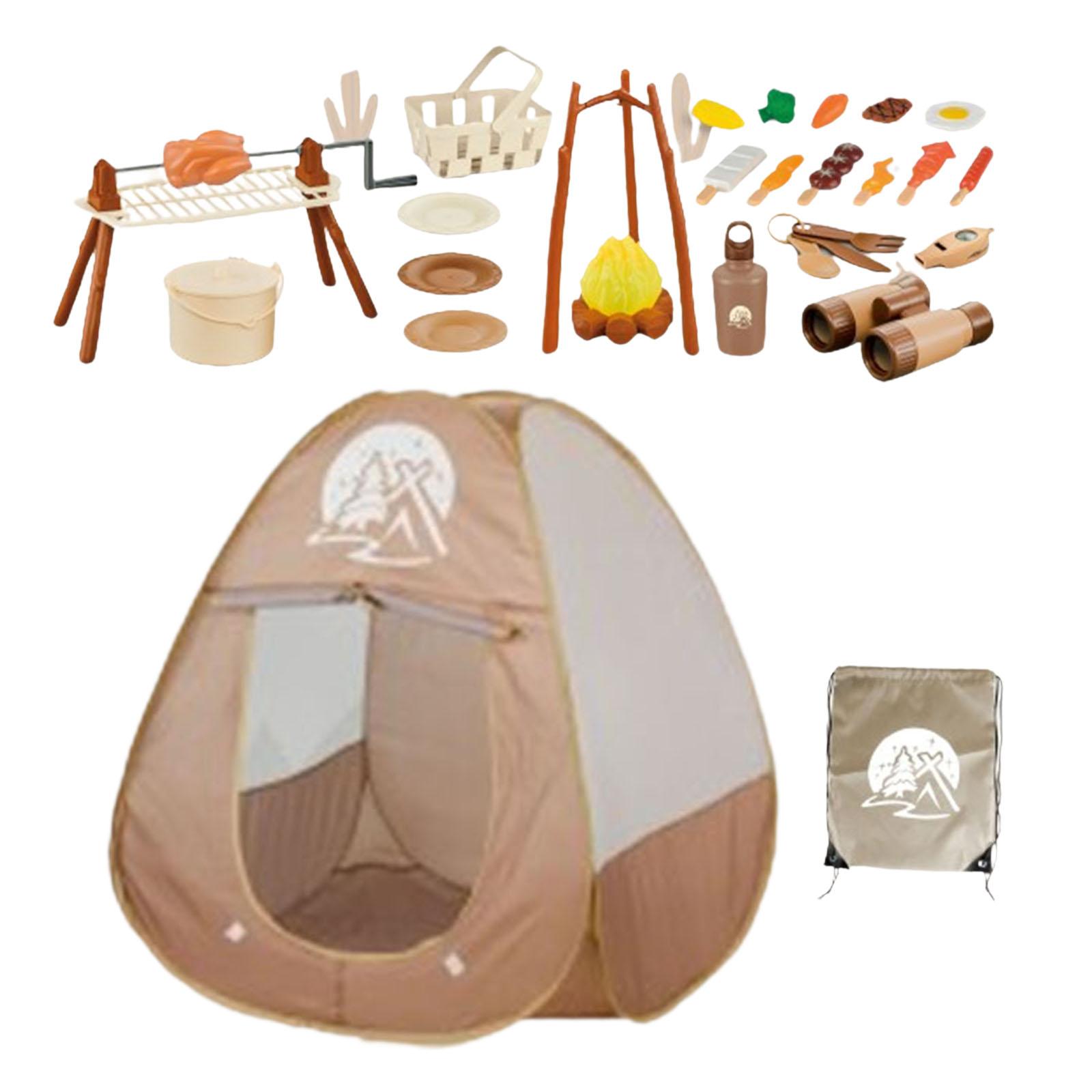 34Pcs Kids Camping Set Picnic  - огляд і ціна Kids Outdoor Grill Set