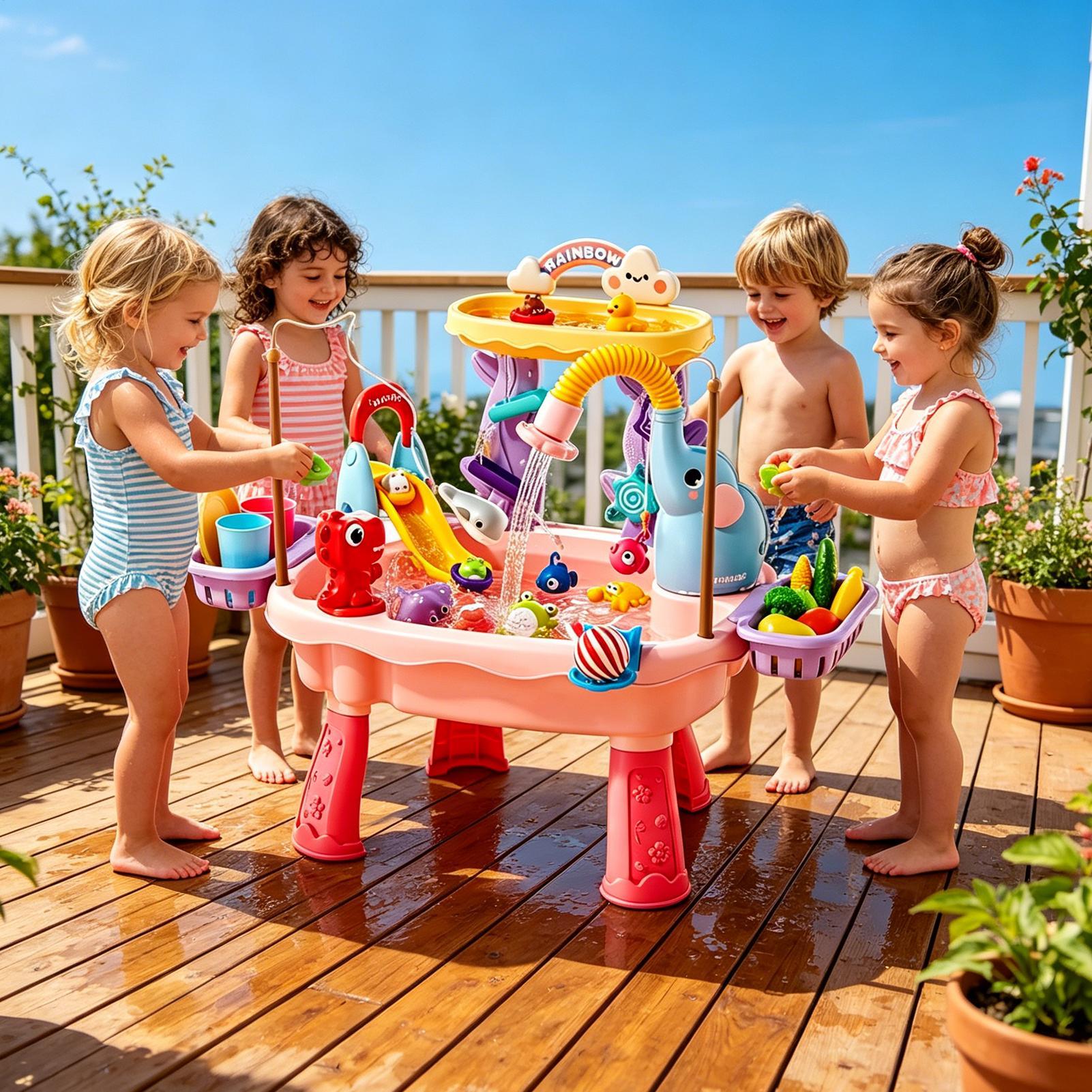 1pc Upgraded Toddler Water Tab - огляд і ціна Kids Outdoor Sensory Table