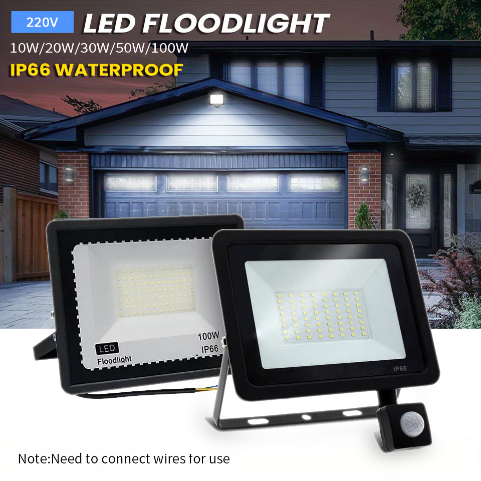 LED Floodlight PIR Motion Sens - огляд і ціна Balance Beam Outdoor