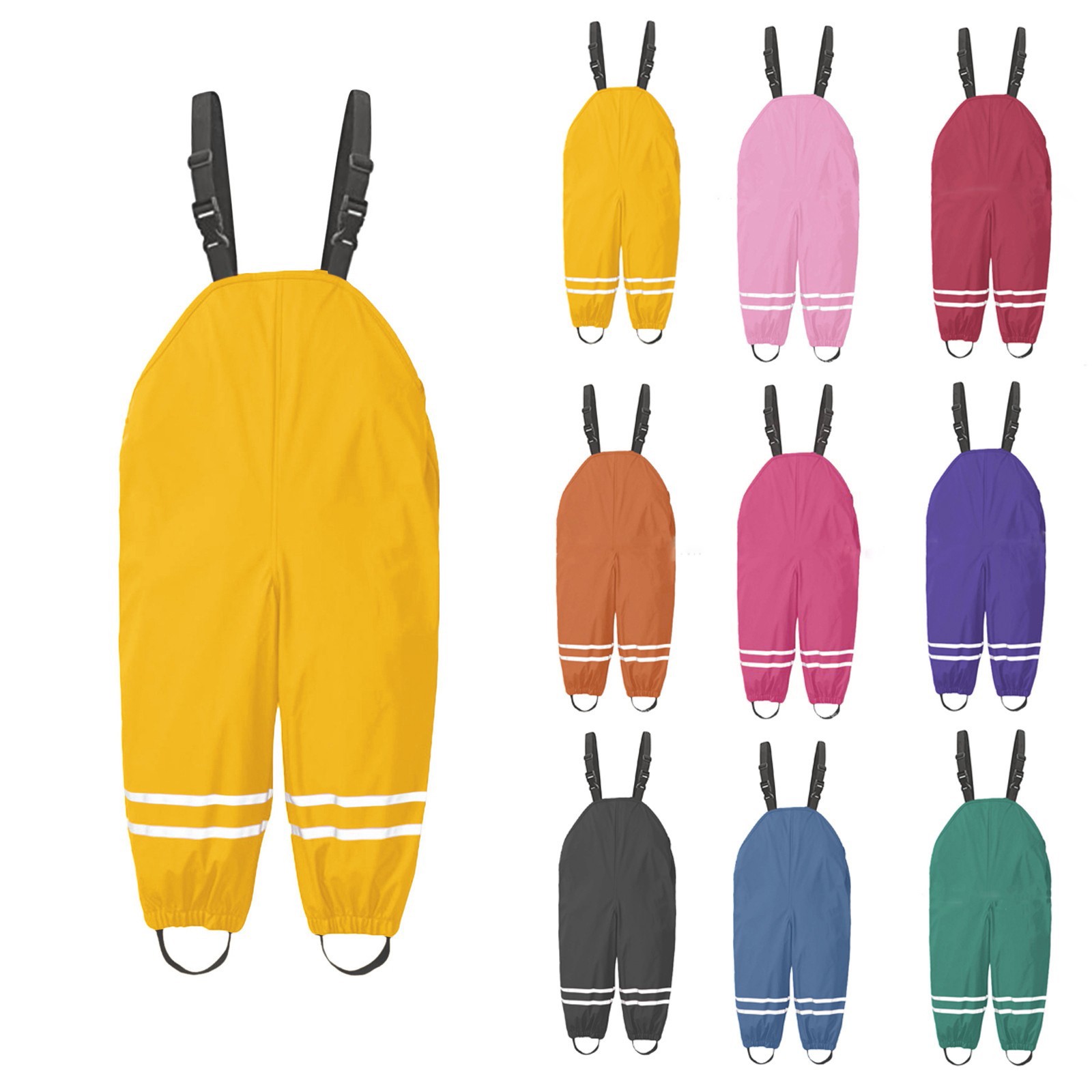 1-8Y Rain Pants Toddler Kids R - огляд і ціна Kids Outdoor Overalls