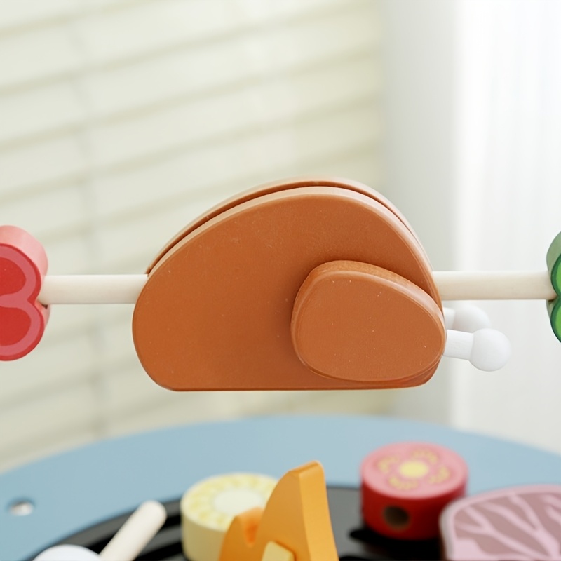 Wooden Barbecue Playset For Ki - огляд і ціна Kids Outdoor Grill Set