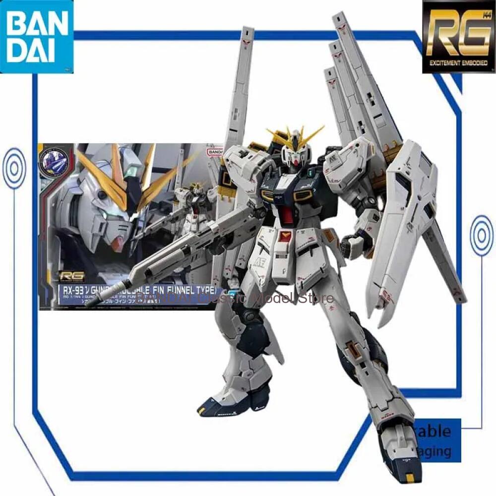 Bandai RG 1/144 RX-93ff Nu Gun - огляд і ціна Bandai Model Gundam Rg