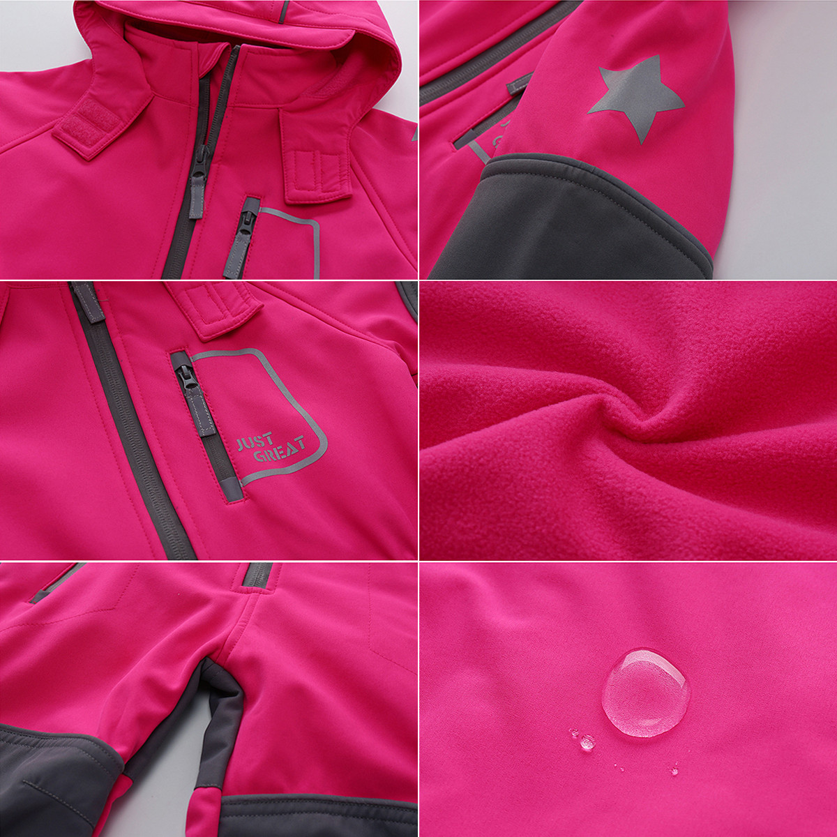 HONEYKING Children's Softshell - огляд і ціна Kids Outdoor Overalls