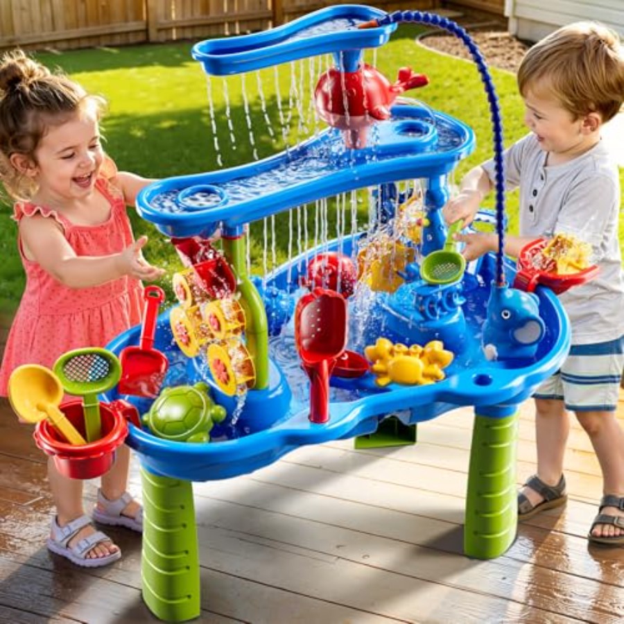 Outdoor water table for kids a - огляд і ціна Kids Outdoor Sensory Table