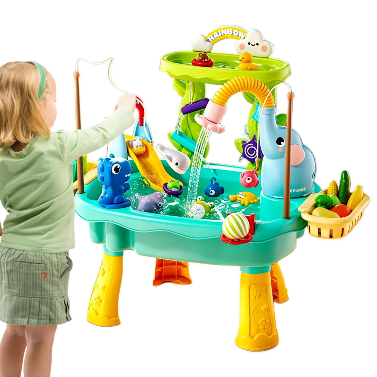 Kids Toddler Water Table Kitch - огляд і ціна Kids Outdoor Sensory Table