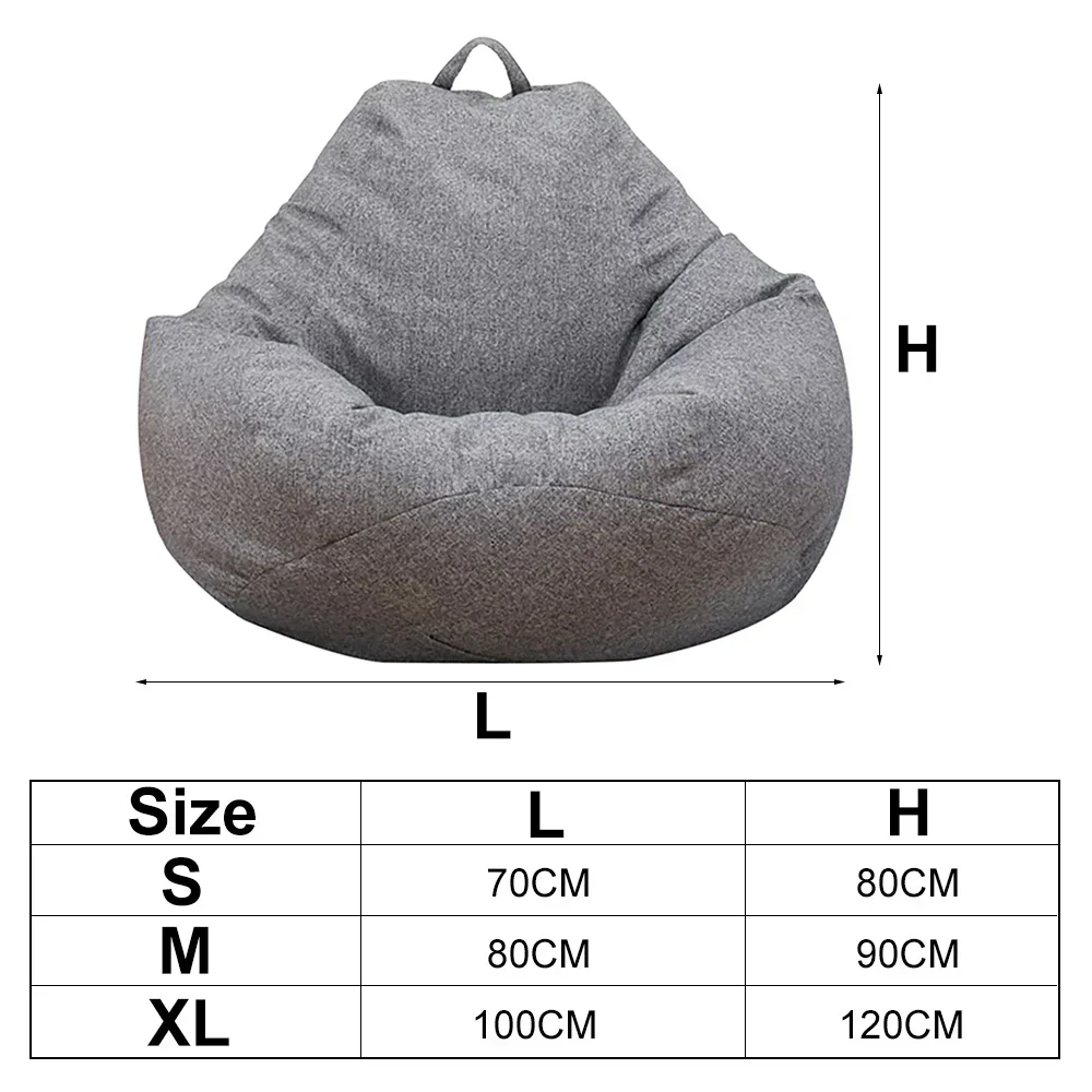 Large Bean Bag Chair Sofa Cove - огляд і ціна Kids Outdoor Bean Bag Chair