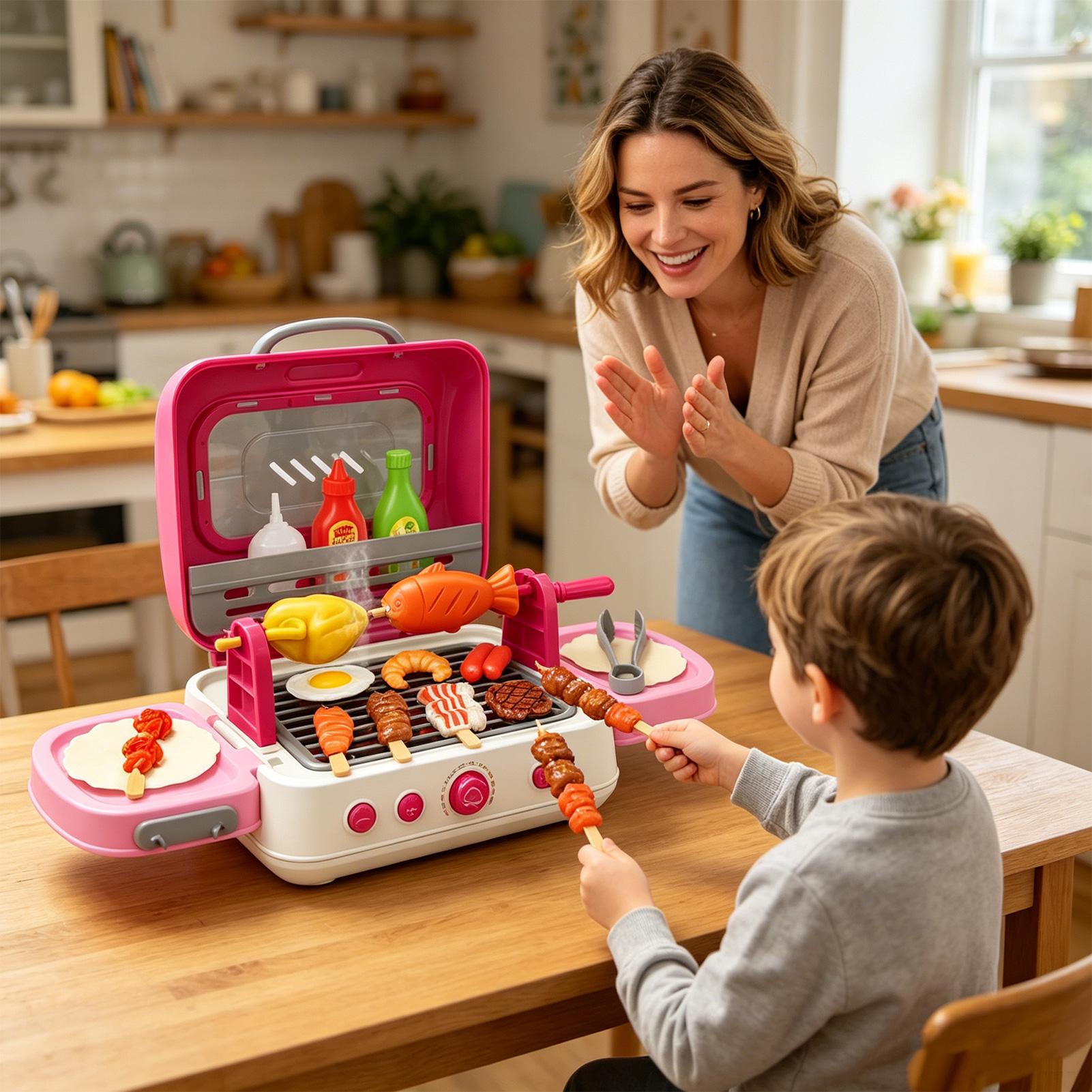 Kids Outdoor Grill Playset Fol - огляд і ціна Kids Outdoor Grill Set