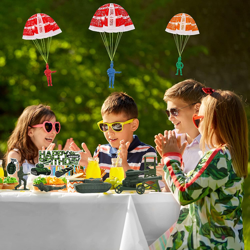 10/100pcs Parachute Toys for K - огляд і ціна Kids Outdoor Games Ideas