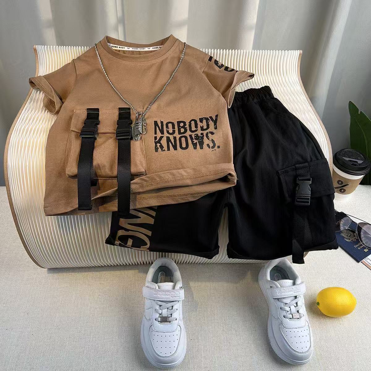 Baby Clothes Set Summer Korean - огляд і ціна Kids Outdoor Overalls