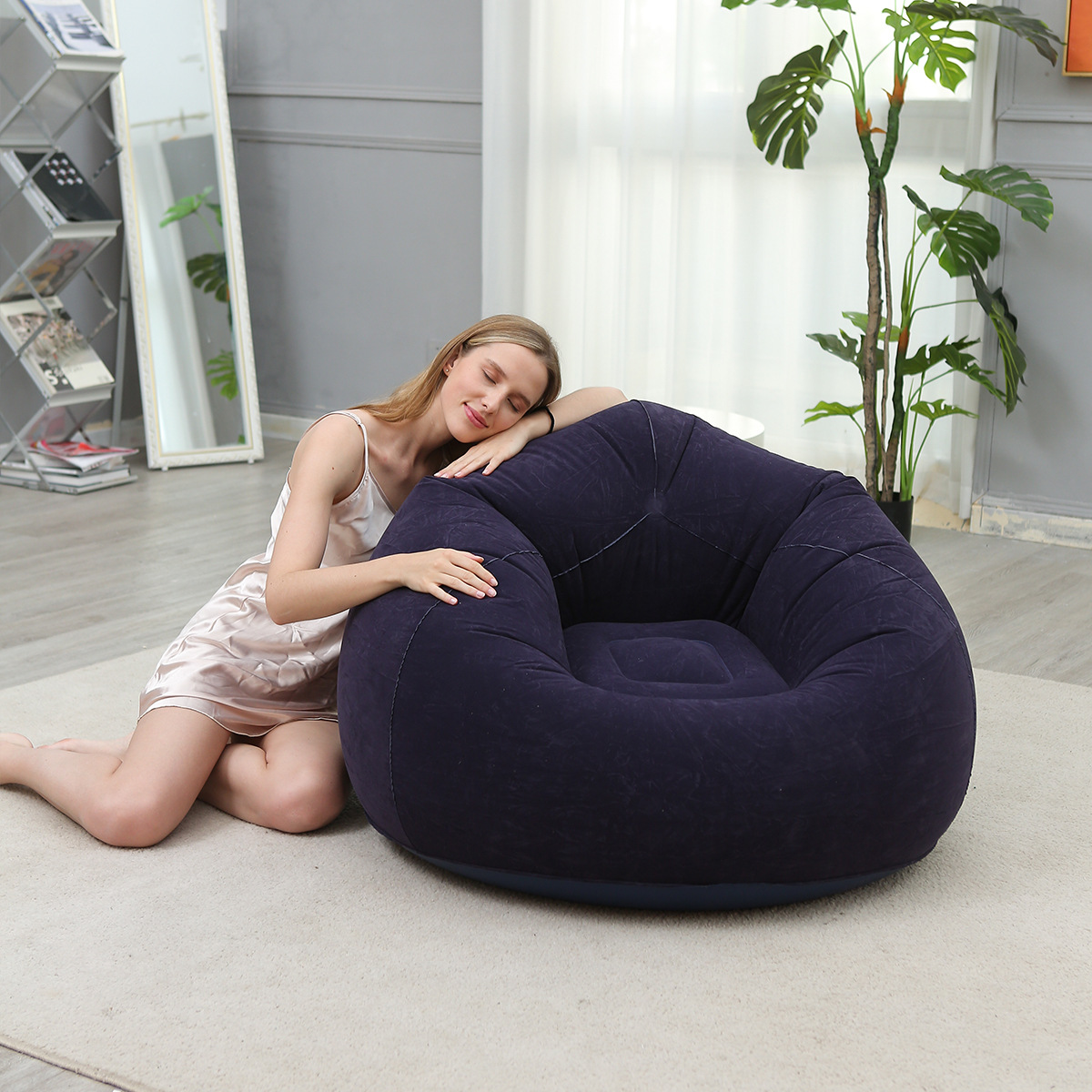 Inflatable Kids Round Sofa Sof - огляд і ціна Kids Outdoor Bean Bag Chair
